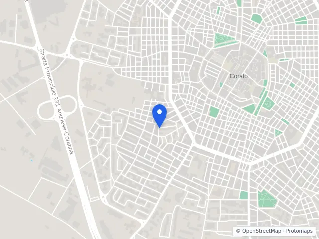 Mappa di Corato, Bari