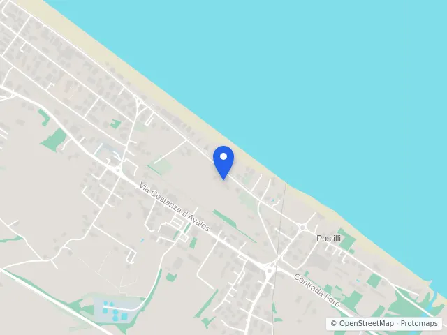 Mappa di Francavilla al Mare, Chieti