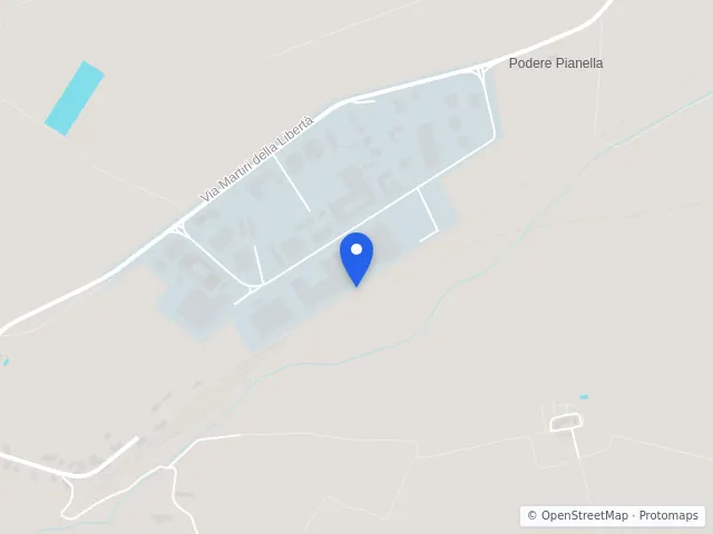 Mappa di Asciano, Siena
