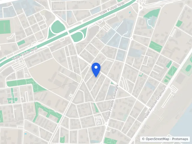Mappa di Sesto San Giovanni, Milano