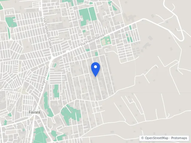 Mappa di Favara, Agrigento
