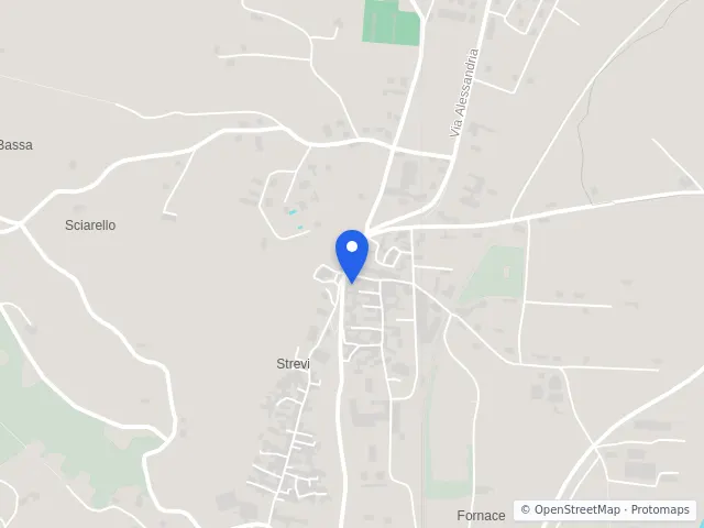 Mappa di Strevi, Alessandria