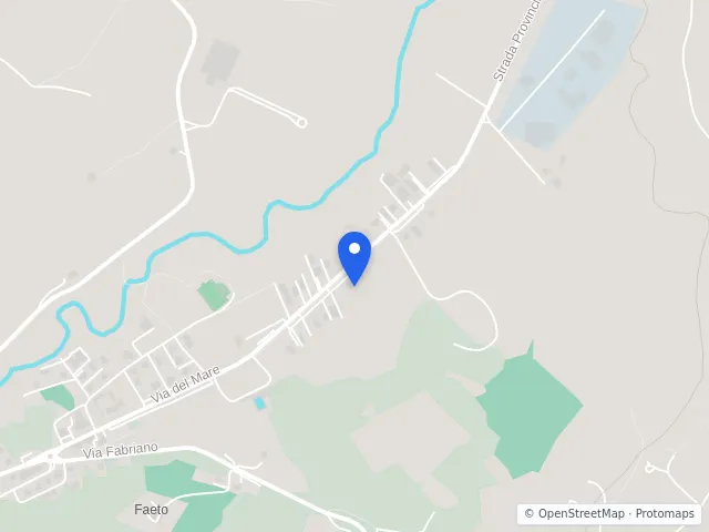 Mappa di Frontone, Pesaro e Urbino