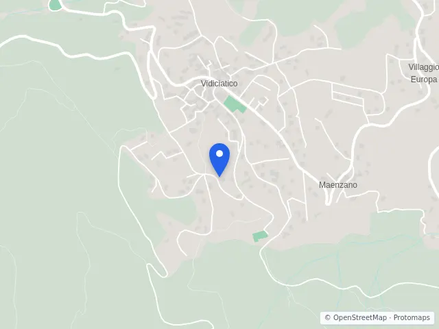 Mappa di Lizzano in Belvedere, Bologna