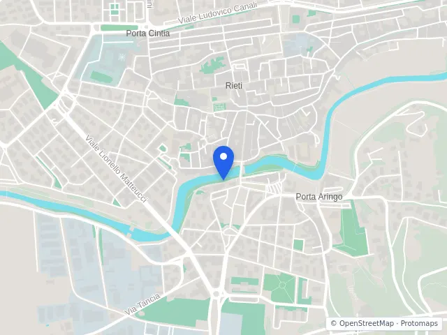 Mappa di Rieti