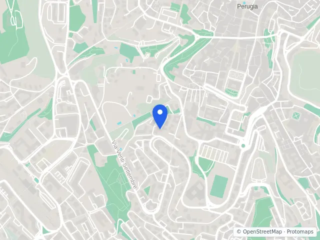 Mappa di Perugia