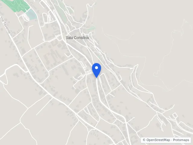Mappa di Sala Consilina, Salerno