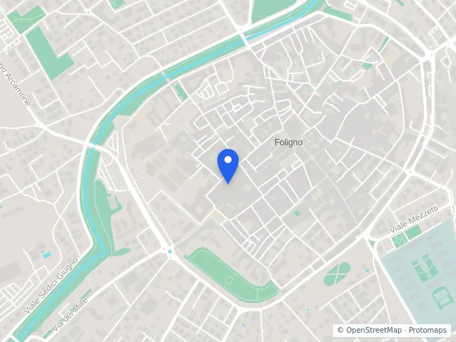 Mappa di Foligno, Perugia