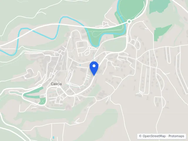Mappa di Cascia, Perugia