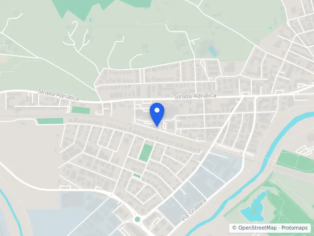 Mappa di Pesaro, Pesaro e Urbino