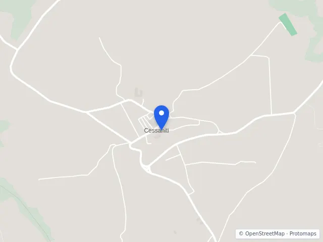 Mappa di Cessaniti, Vibo Valentia