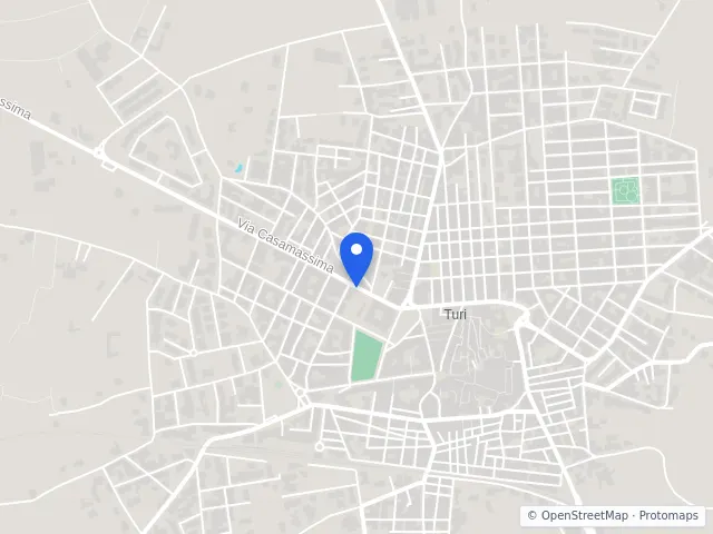Mappa di Turi, Bari