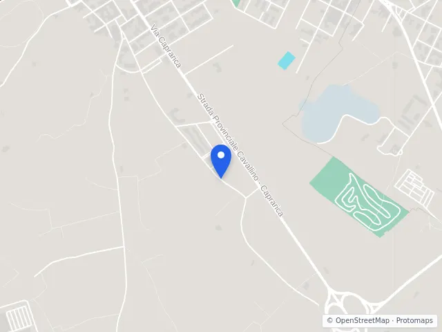 Mappa di Cavallino, Lecce
