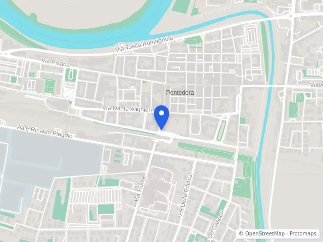 Mappa di Pontedera, Pisa