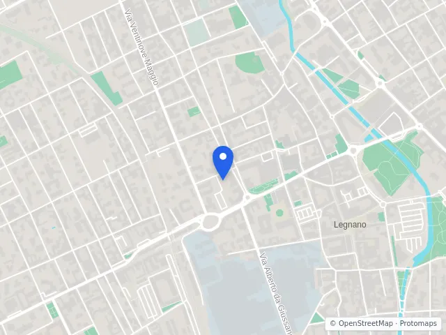 Mappa di Legnano, Milano