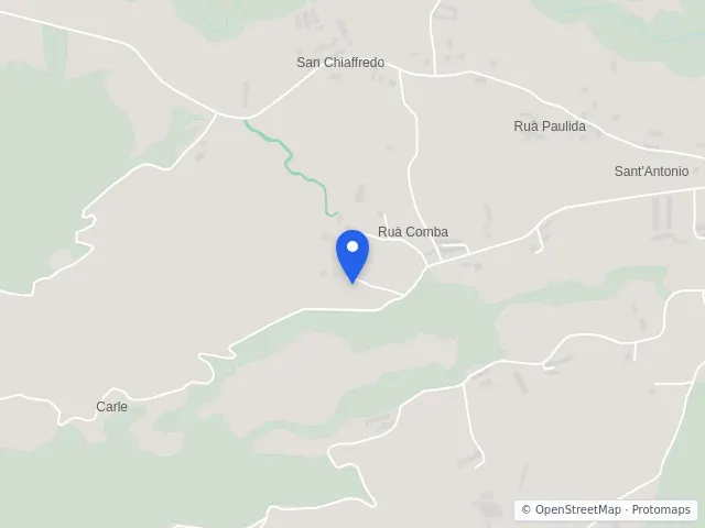 Mappa di Barge, Cuneo
