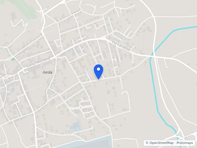 Mappa di Airola, Benevento