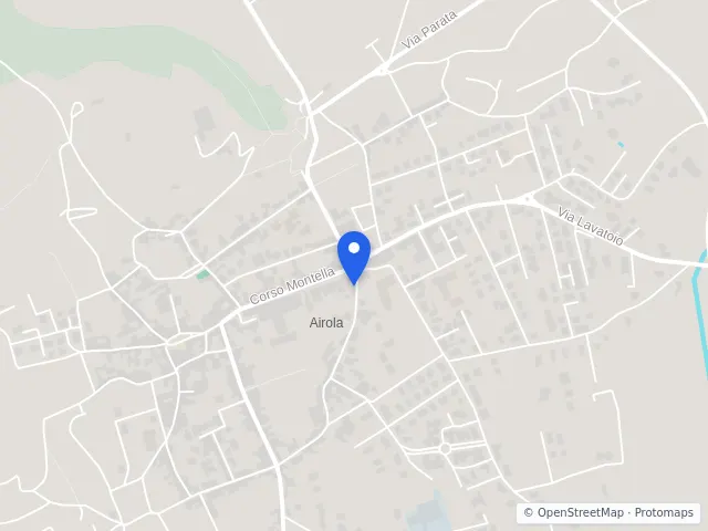 Mappa di Airola, Benevento