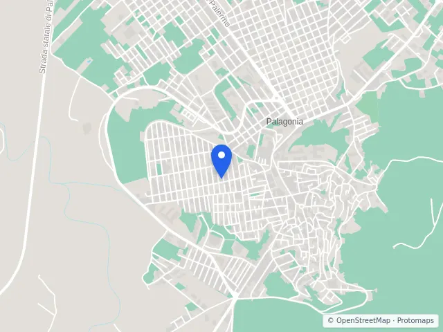 Mappa di Palagonia, Catania