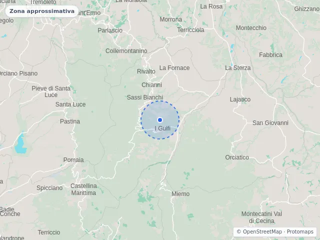 Mappa di Chianni, Pisa