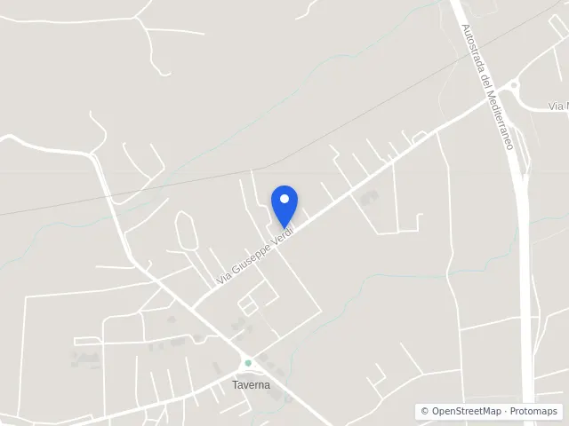 Mappa di Montalto Uffugo, Cosenza
