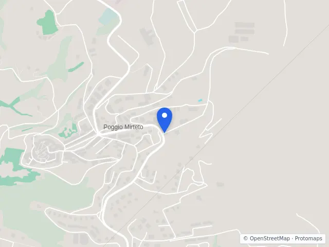Mappa di Poggio Mirteto, Rieti