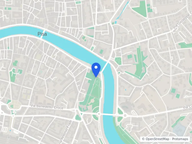 Mappa di Pisa