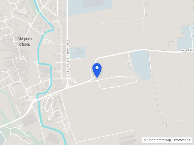 Mappa di Chignolo d'Isola, Bergamo