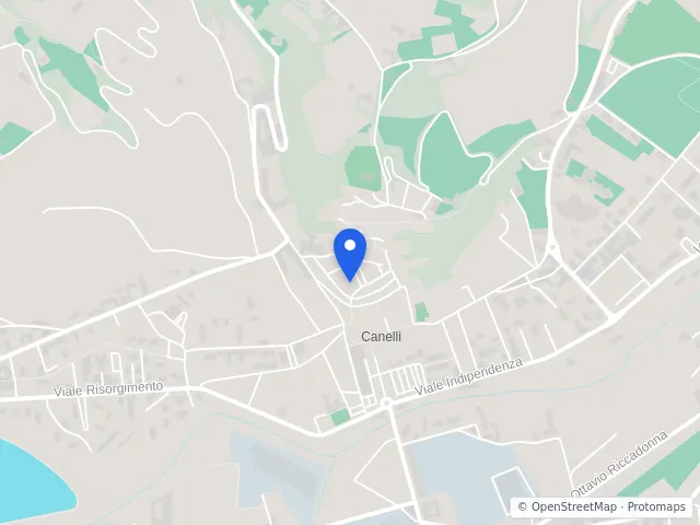 Mappa di Canelli, Asti
