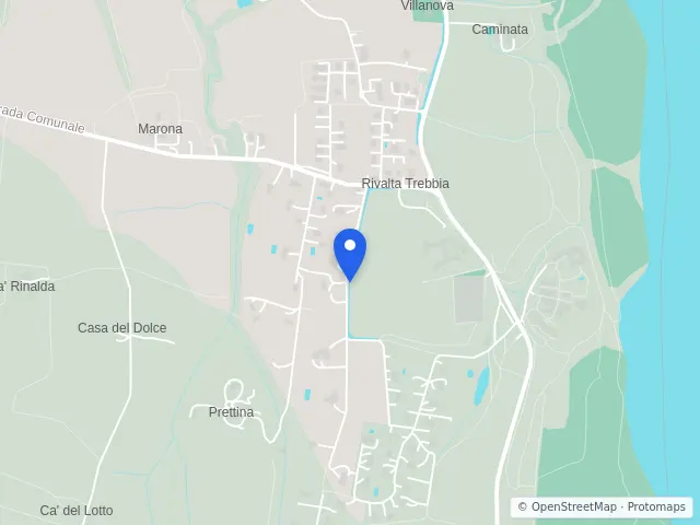 Mappa di Gazzola, Piacenza