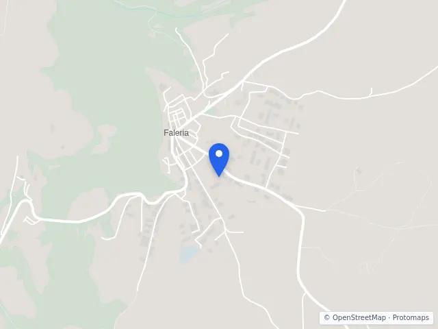 Mappa di Faleria, Viterbo