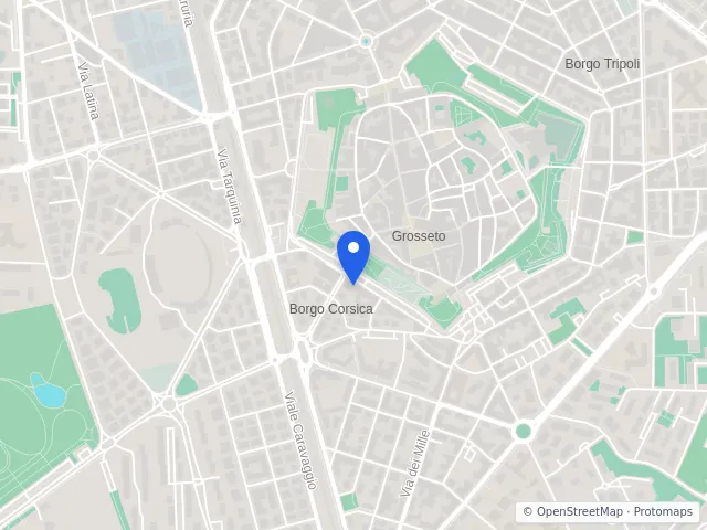 Mappa di Grosseto