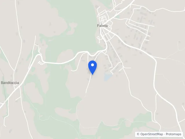 Mappa di Faleria, Viterbo