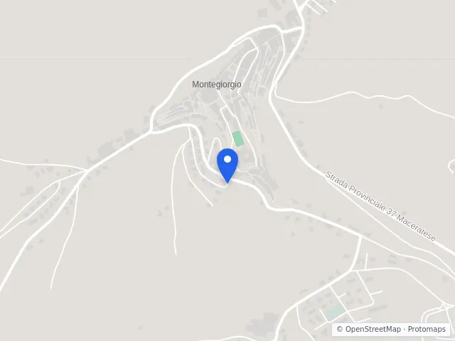 Mappa di Montegiorgio, Fermo
