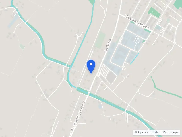 Mappa di Campagna Lupia, Venezia