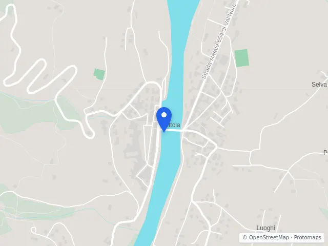 Mappa di Bettola, Piacenza