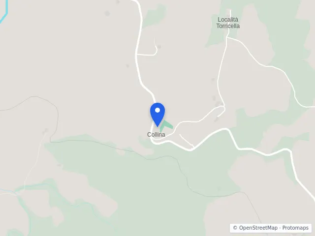 Mappa di Castelraimondo, Macerata