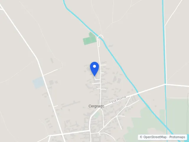 Mappa di Cergnago, Pavia