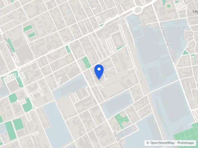 Mappa di Legnano, Milano