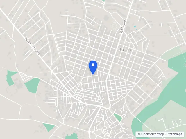 Mappa di Laterza, Taranto