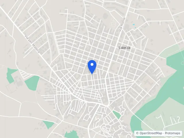 Mappa di Laterza, Taranto