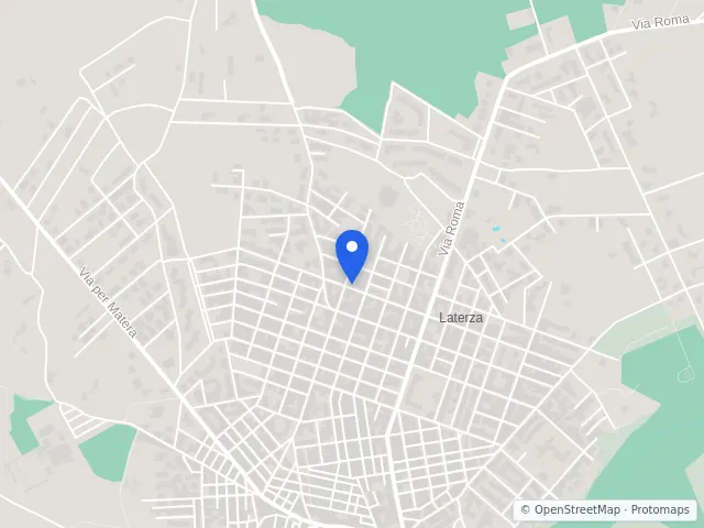 Mappa di Laterza, Taranto