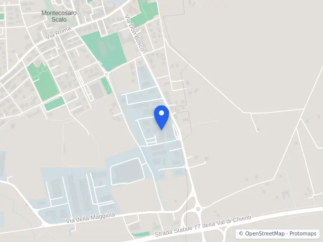 Mappa di Montecosaro, Macerata
