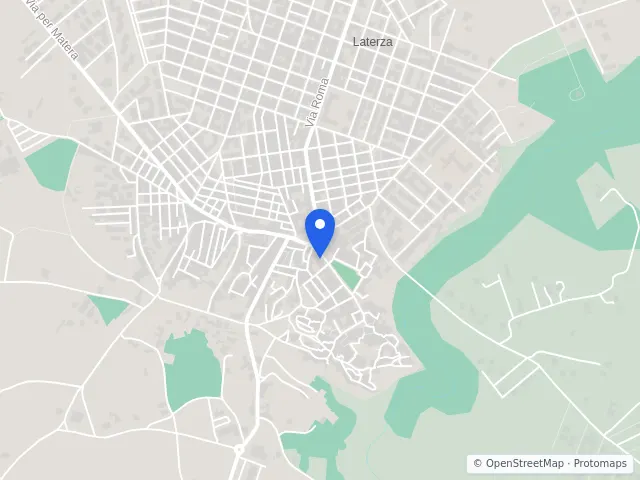 Mappa di Laterza, Taranto