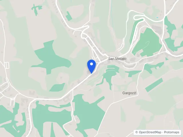 Mappa di San Miniato, Pisa
