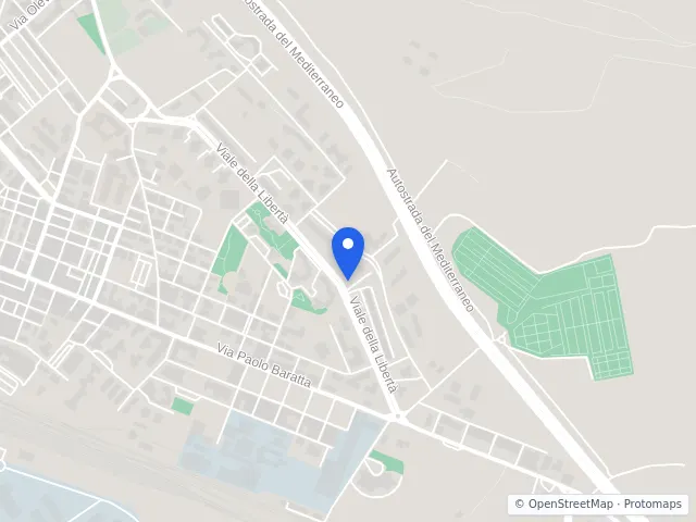 Mappa di Battipaglia, Salerno