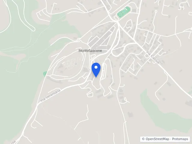 Mappa di Montefiascone, Viterbo