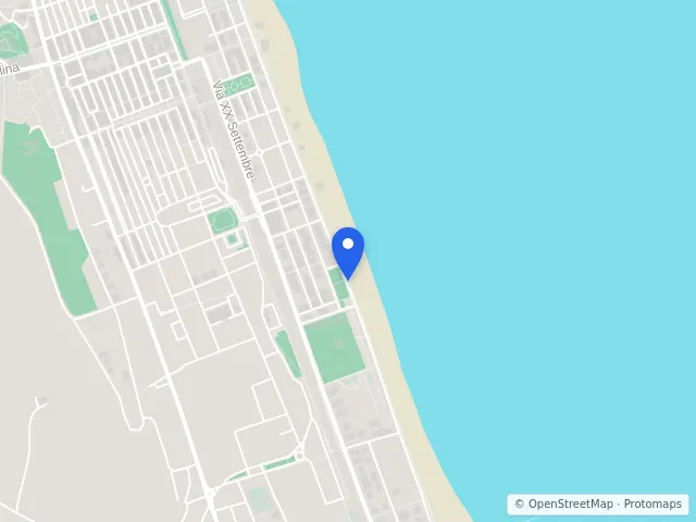 Mappa di Porto San Giorgio, Fermo