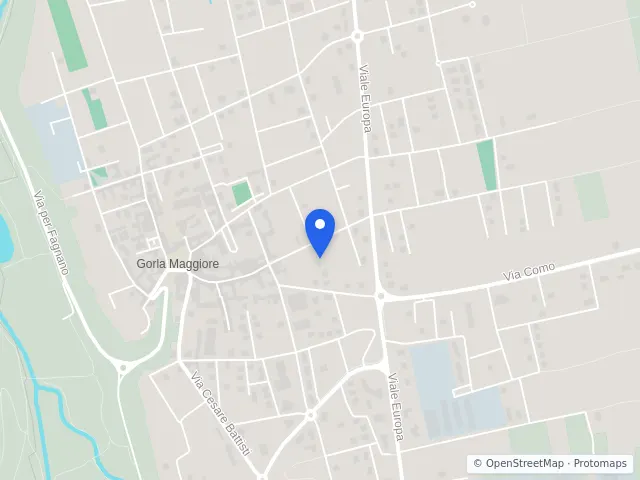 Mappa di Gorla Maggiore, Varese