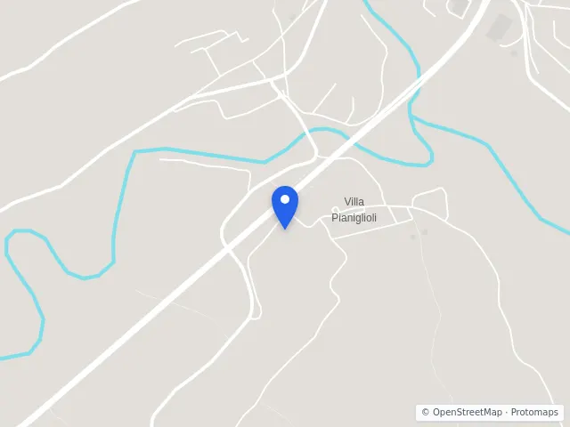 Mappa di Belforte del Chienti, Macerata